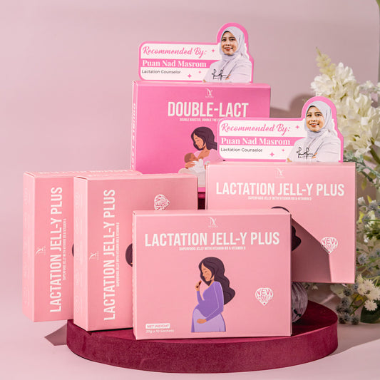 NUFIYA MIX SET DOUBLE BOOSTER (LACTATION JELL-Y + DOUBLE LACT)